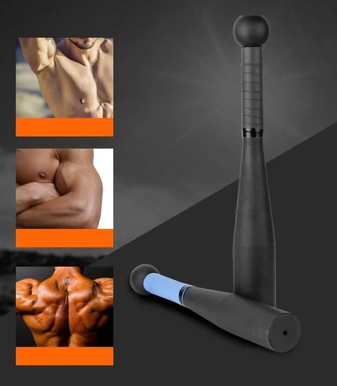 근력 훈련을 위한 흑인 경쟁 강철 클럽